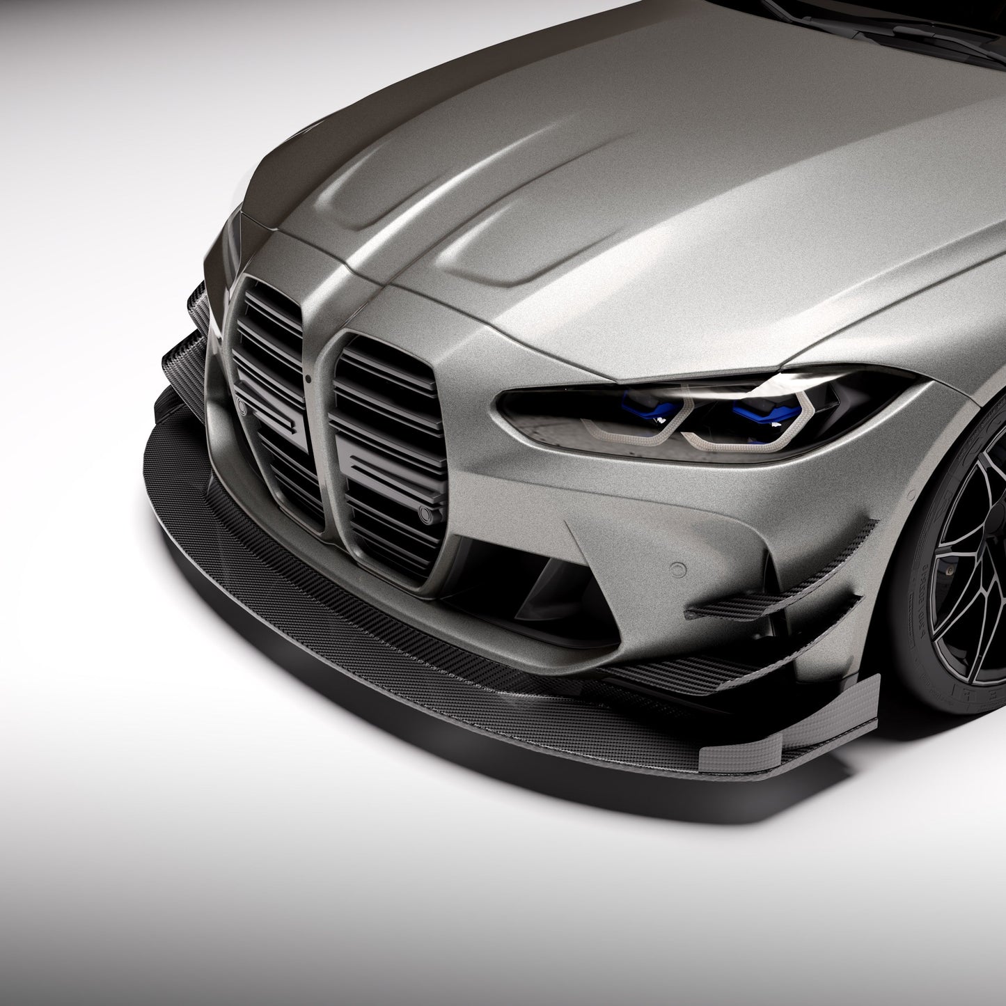 Vulcan Alpha Carbon Fiber Canards - BMW G80 M3 / G82 M4