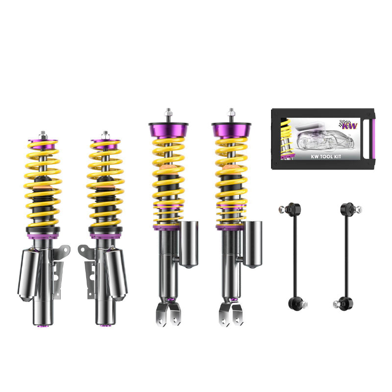 KW Variant 3 Adjustable Coilover Suspension Kit - 2008-2009 Porsche 911 (997)