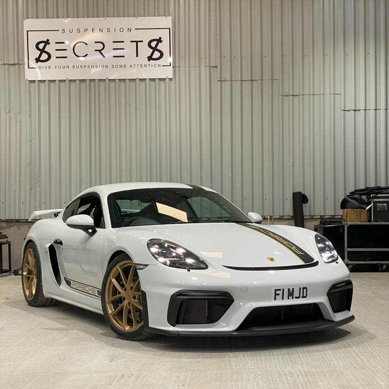 Ohlins TTX Coilovers - Porsche 718 Cayman GT4