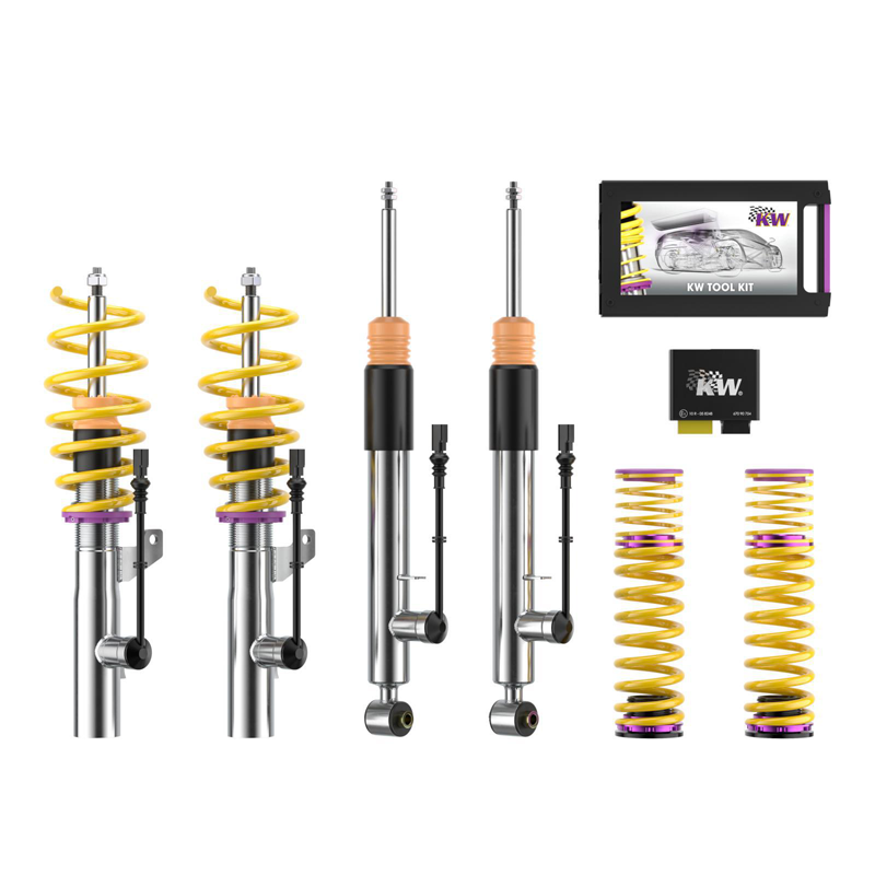 KW Coilover Kit DDC 2022+ Audi RS3 (GY) w/ Electronic Dampers main image 1