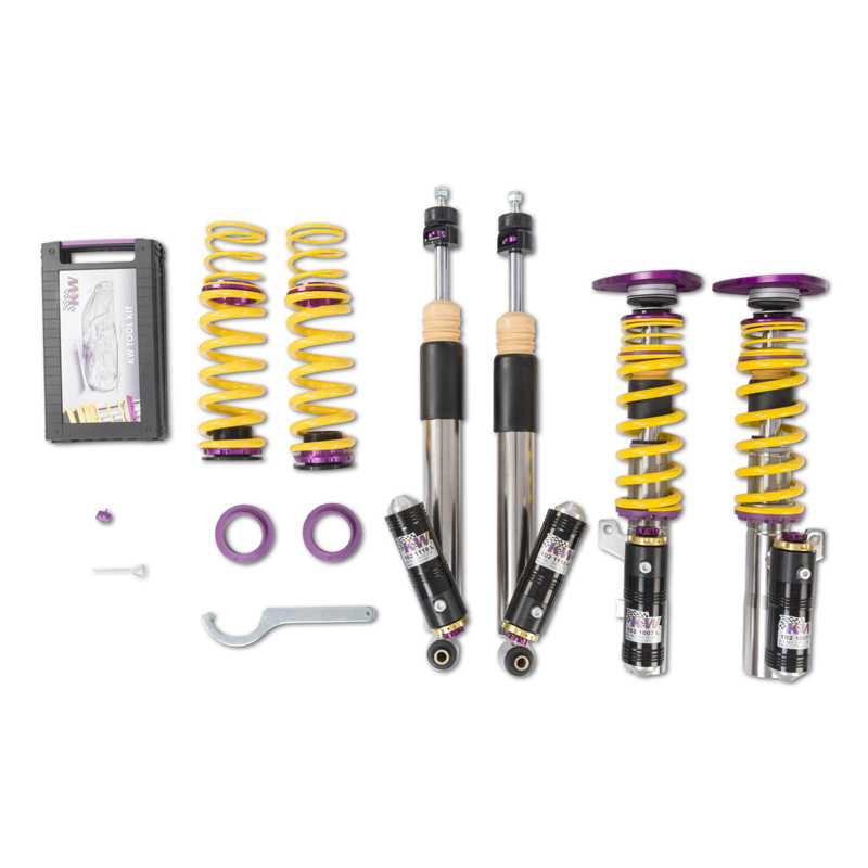 KW Clubsport 2-Way Coilover Kit - 2006-2013 Audi A3 Quattro main image 1
