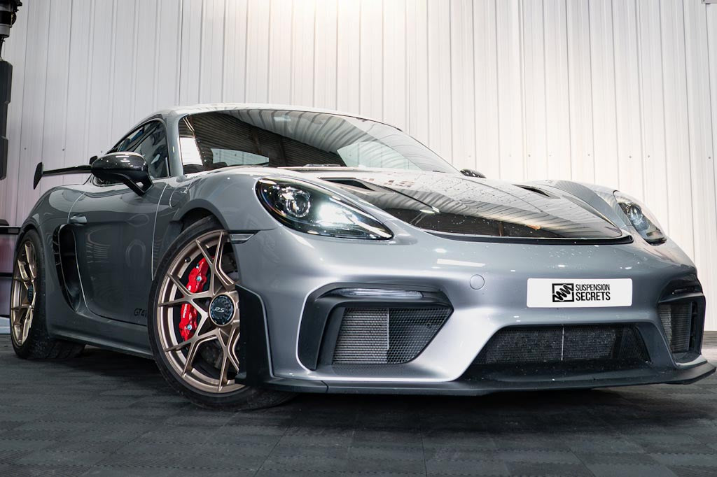 Best Suspension Upgrades for the Porsche Cayman GT4 RS (Road & Track Guide)