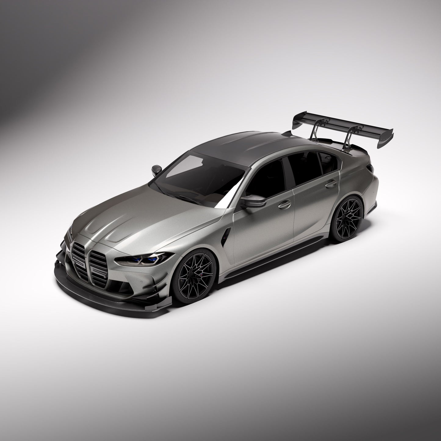 Vulcan Alpha Carbon Fiber Front Splitter - BMW G80 M3 / G82 M4