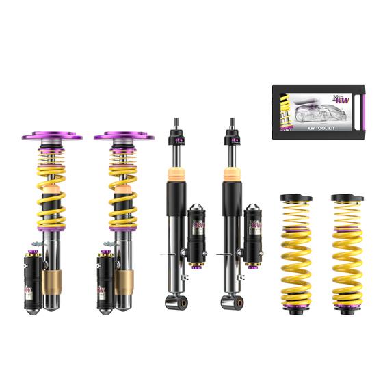 KW V4 Clubsport Coilovers - Porsche 981 / 718 Boxster / Cayman