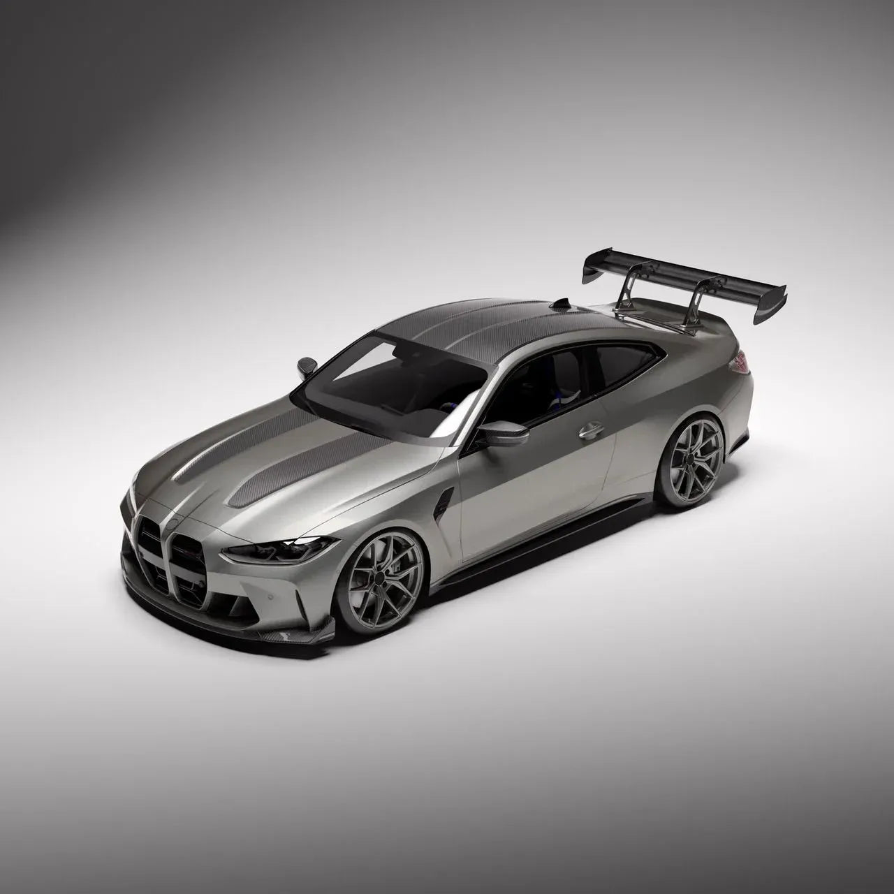 Vulcan Alpha Carbon Fiber Dual Element Wing With DRS - BMW G82 M4