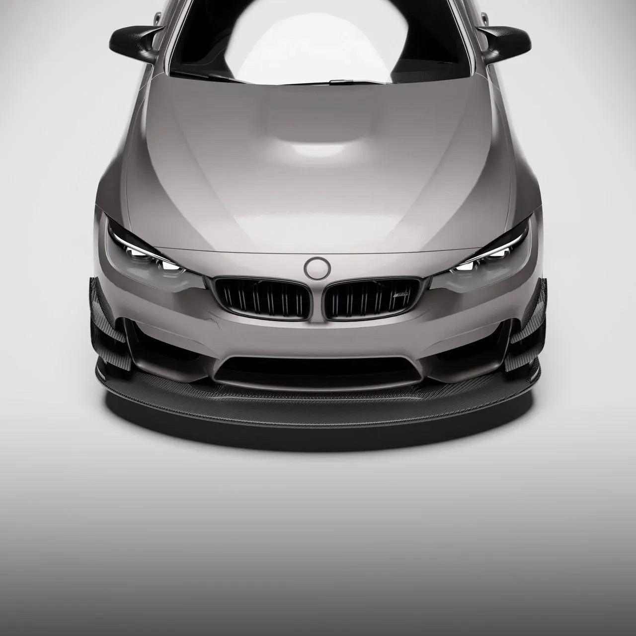 Vulcan Alpha Carbon Fiber Front Splitter - BMW F80 M3/F82 M4