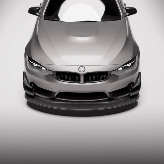 Vulcan Alpha Carbon Fiber Front Splitter - BMW F80 M3/F82 M4
