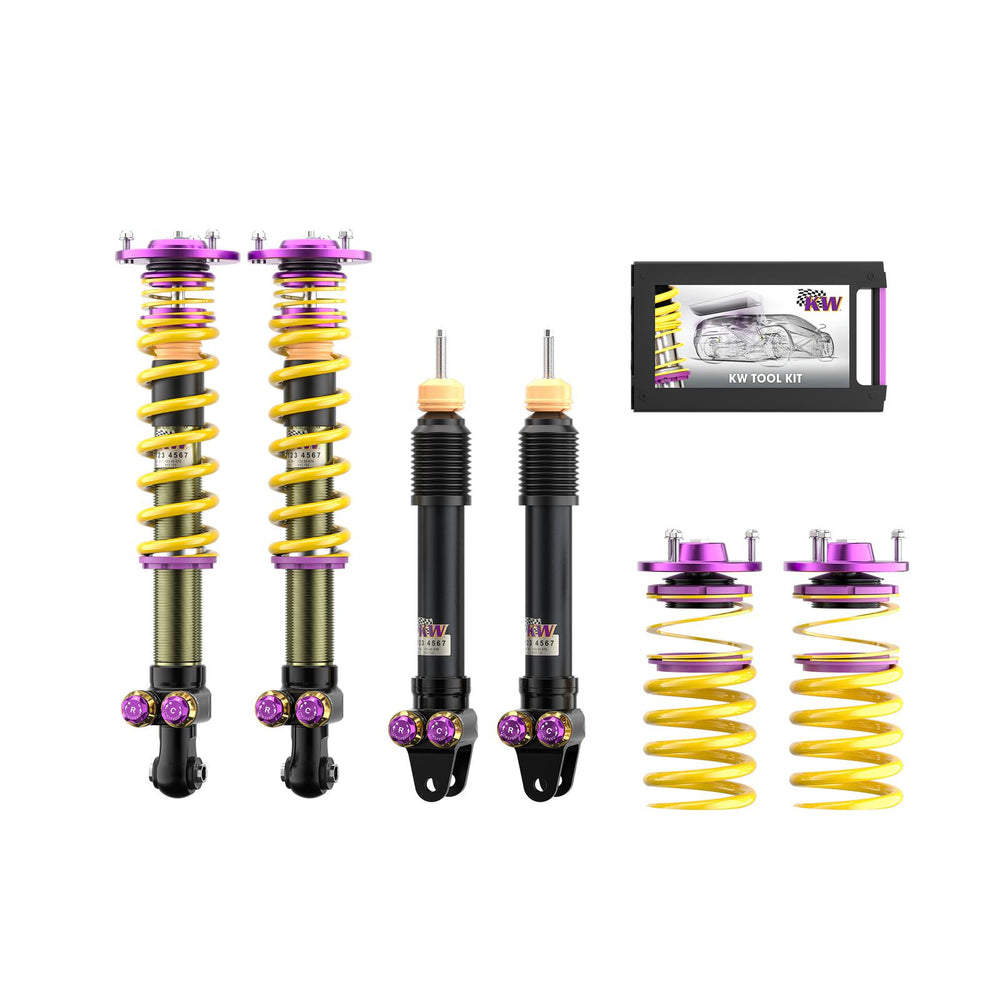 KW V5 Clubsport Coilovers - Chevrolet Corvette C8 Z06 (OEM Front Lift)
