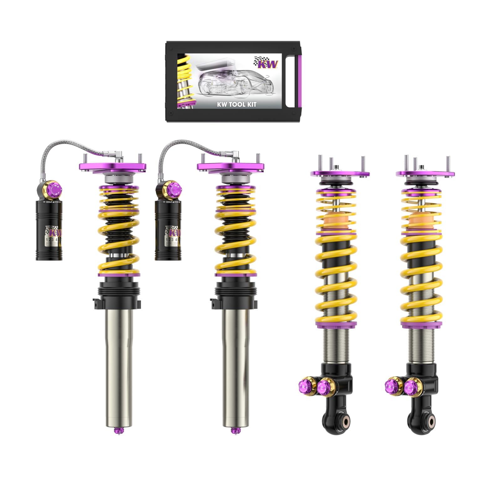 KW V4 Clubsport Coilovers - Porsche 911 (991) GT3 RS / GT2 RS