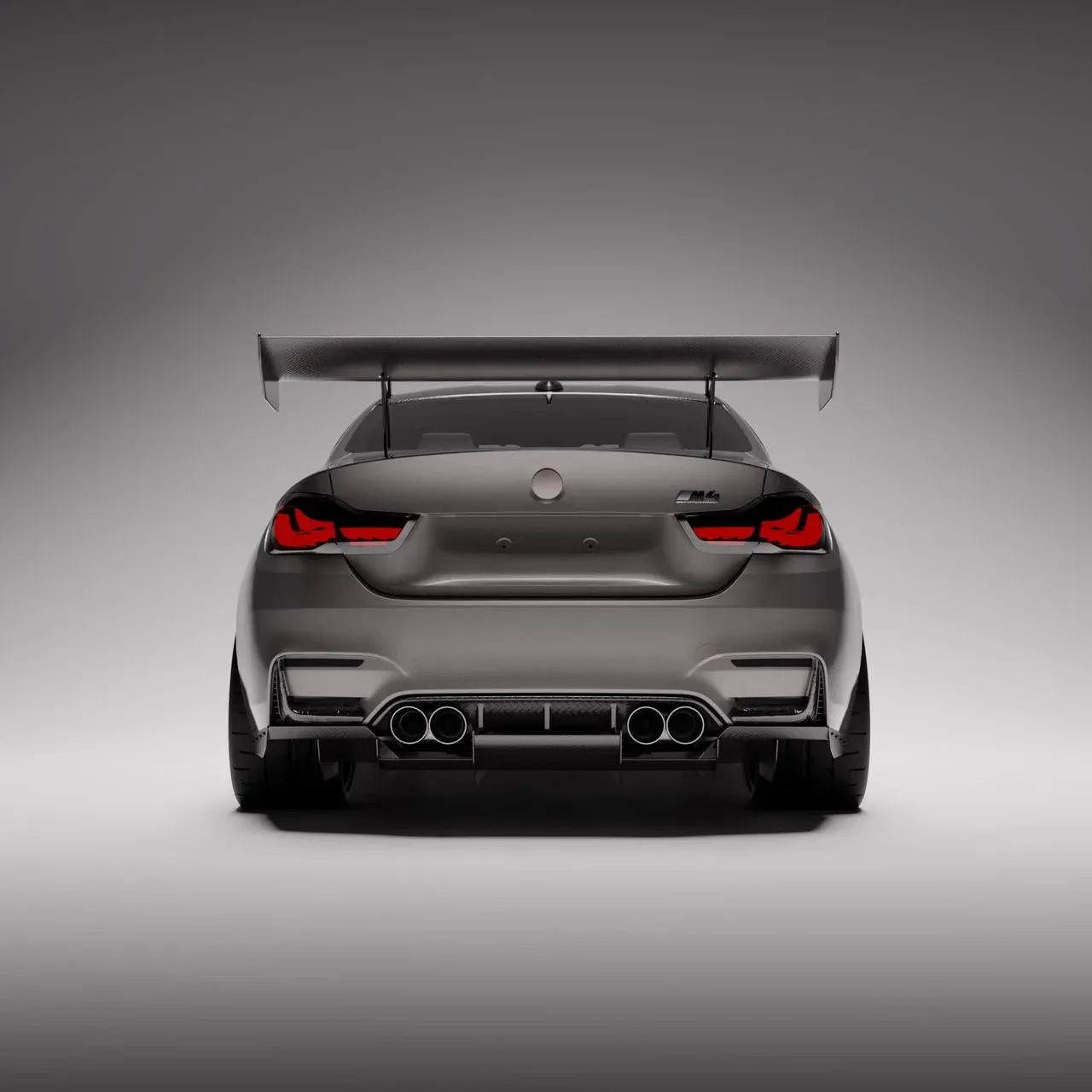 Vulcan Alpha Carbon Fiber Single Element Wing - BMW F80 M3/F82 M4