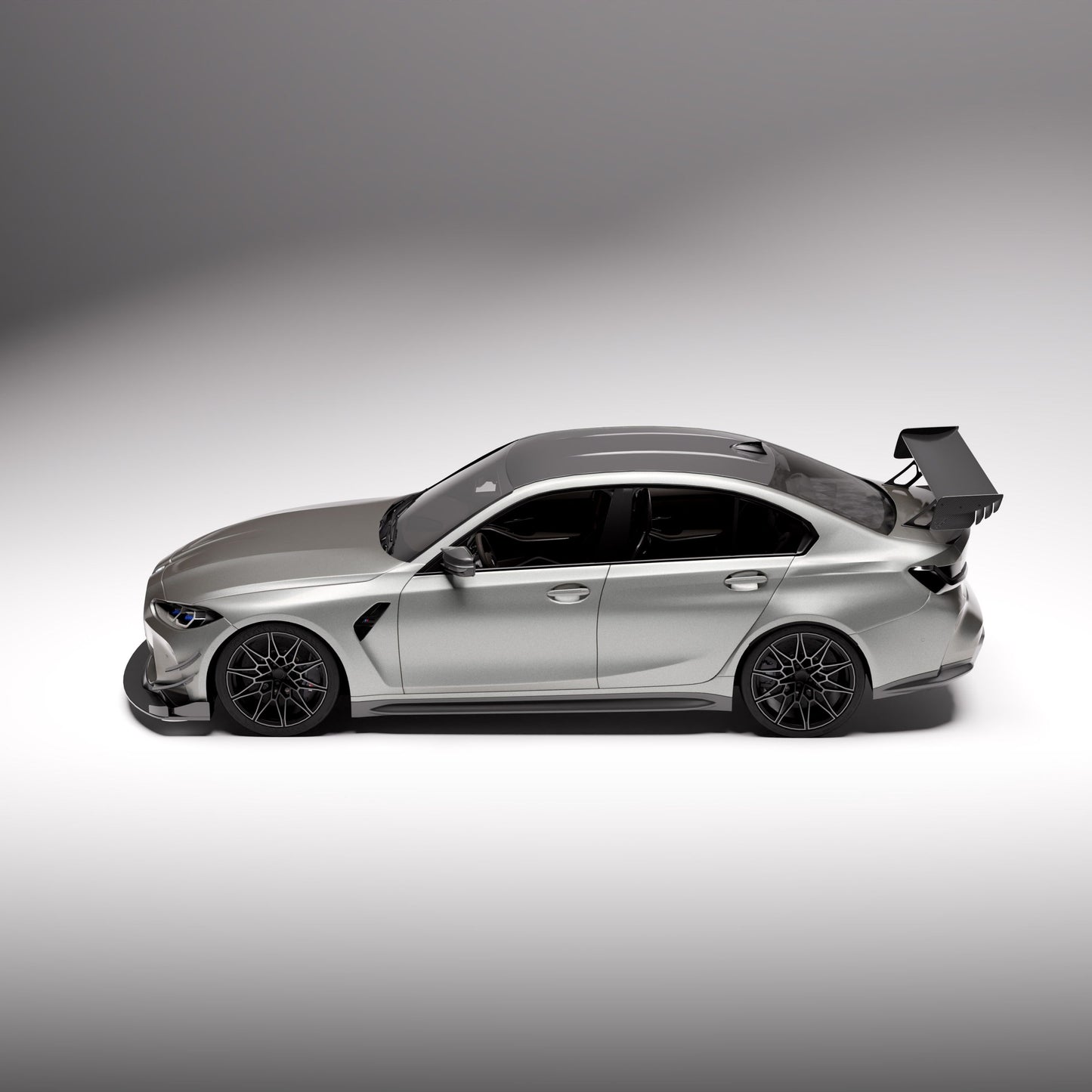 Vulcan Alpha Carbon Fiber Single Element Wing - BMW G80 M3