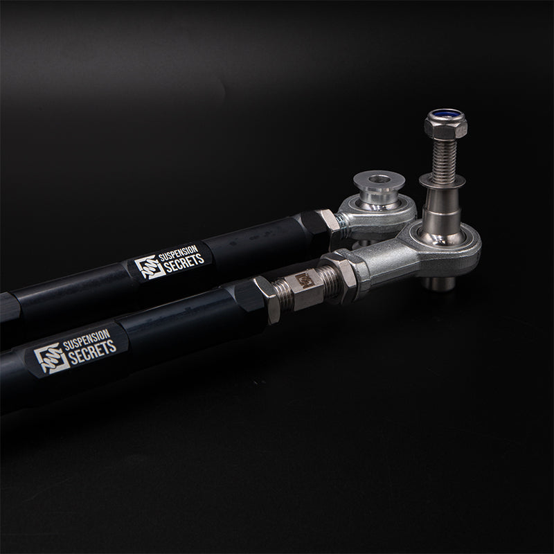 Suspension Secrets Adjustable Rear Toe Arms / Links - Porsche 718 Spyder RS