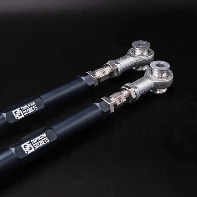 Suspension Secrets Adjustable Rear Toe Arms / Links - BMW 1M