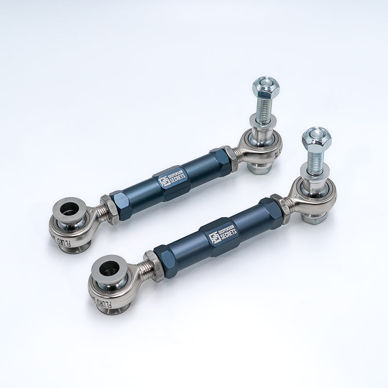 Suspension Secrets Adjustable Rear Sway Bar End Links / Drop Links - Corvette C8