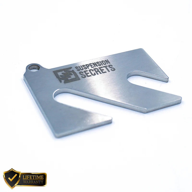 Suspension Secrets Front & Rear Camber Shim Kit - Porsche 718 Spyder RS