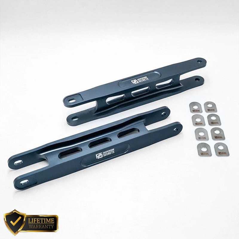 Suspension Secrets Adjustable Rear Billet Traction Arms - BMW 1M