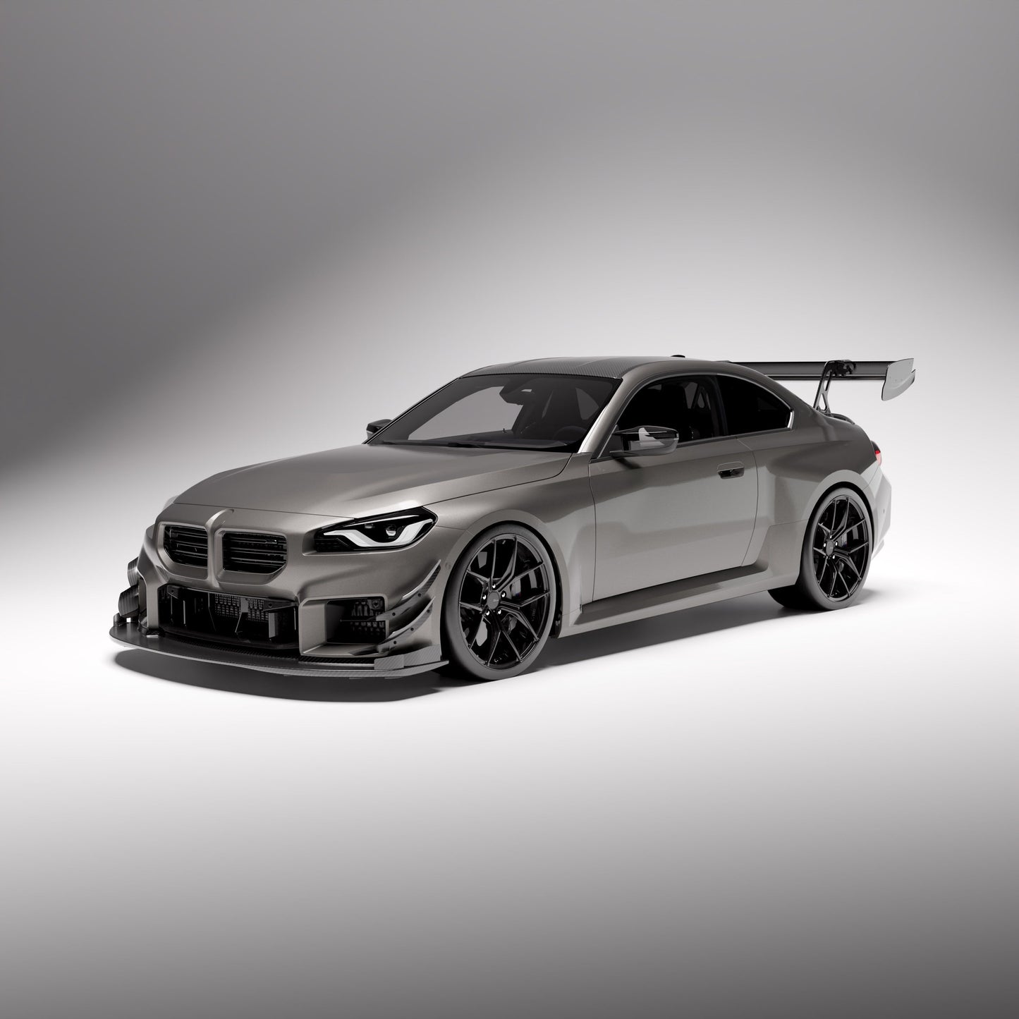 Vulcan Alpha Carbon Fiber Front Splitter - BMW G87 M2