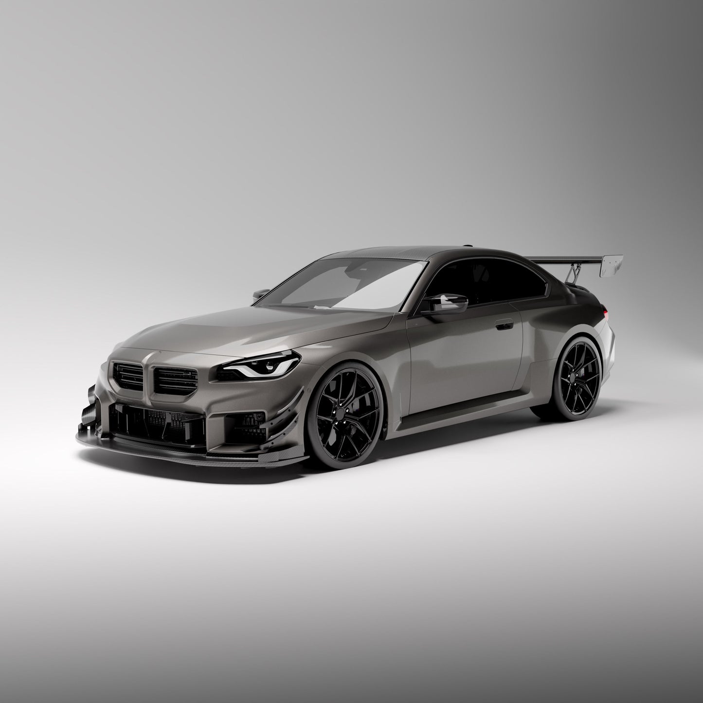 Vulcan Alpha Carbon Fiber Single Element Wing - BMW G87 M2