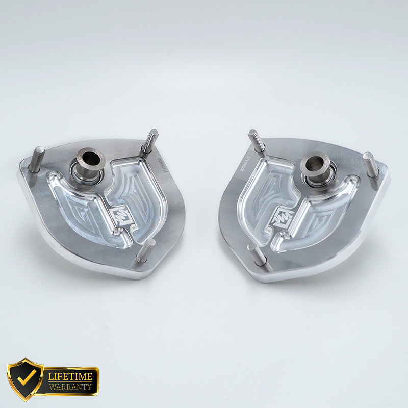 Suspension Secrets Front Camber Caster Plate Top Mounts - Porsche 911 (991) GT3 RS / GT2 RS
