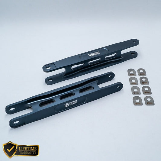 Suspension Secrets Adjustable Rear Billet Traction Arms - BMW E90/E92 M3