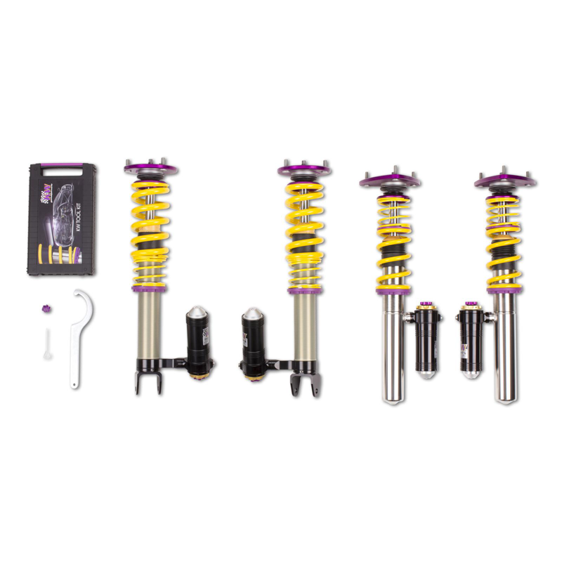 KW Suspensions KW V4 Clubsport Kit - Porsche 911 (991.1) GT3 RS, with or without OE noselift main image 1